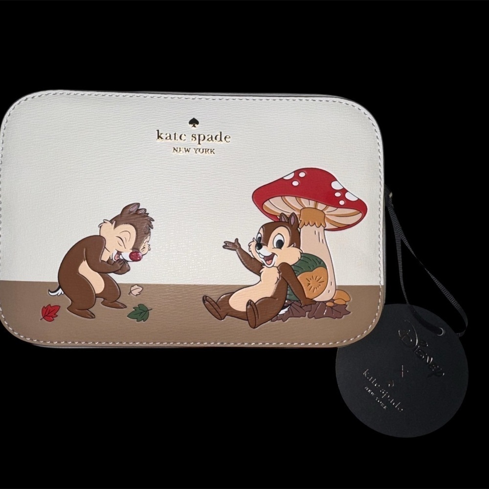NWT Kate Spade Disney Chip N Dale Bag - Picture 4 of 8